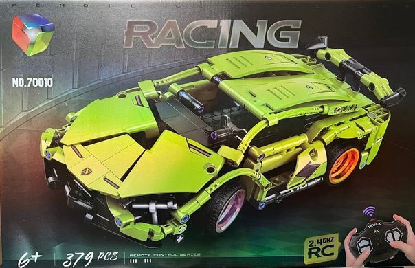 Конструктор на радіокеруванні Racing Спорткар (379 pcs) 70010