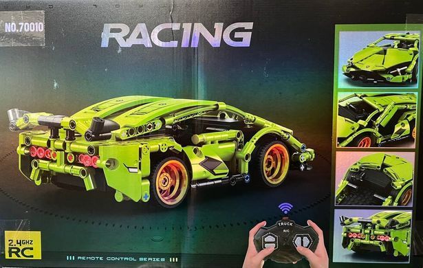 Конструктор на радіокеруванні Racing Спорткар (379 pcs) 70010