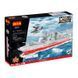 Конструктор Cogo World military Эсминец 052D, 3387, крейсер, военный корабль, блочный 744 дет. игрушка Warship