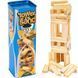 Настільна гра Tower on the sand Danko Toys ST-02 Вежа на кінетичному піску дерев бруски Дженга для всієї родини для дітей