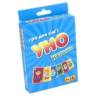 Настільна гра для всієї родини УНО народна (УКР) Strateg 7014