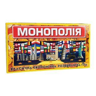 Настольная игра Монополия 00693, Strateg, УКР, классическая экономическая стратегия, менеджер, капитал