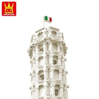 3д Конструктор Архітектура Пізанська Вежа Tower of Pisa Wange 5214