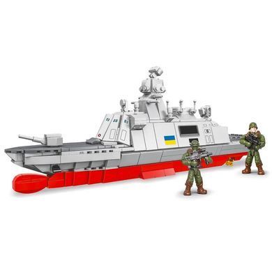Конструктор Военная техника ВСУ (727 дет, корабль Гетьман Иван Мазепа) KB 1149
