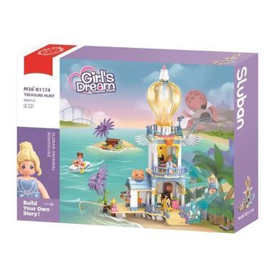Конструктор Замок із гіркою Girls Dream (404 деталі) M38-B1174