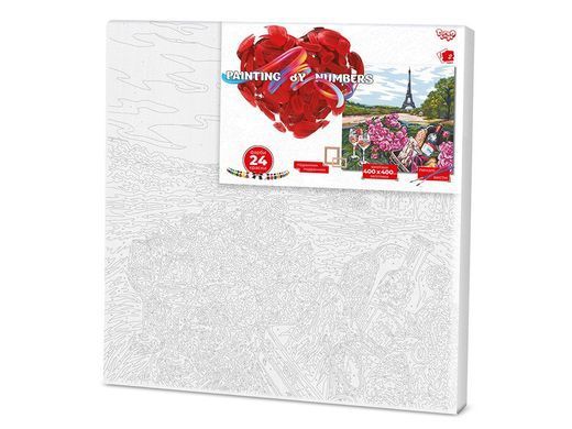 Картина по номерам PAINTING BY NUMBERS эконом с.2 (40*40 см) Danko Toys KpNe-40х40-02-01
