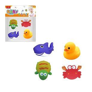 Игрушки пищалки Морские животные 508-230