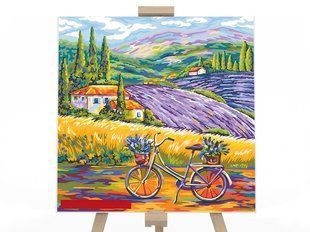 Картина за номерами PAINTING BY NUMBERS економ с.2 (40*40 см) Danko Toys KpNe-40х40-02-02
