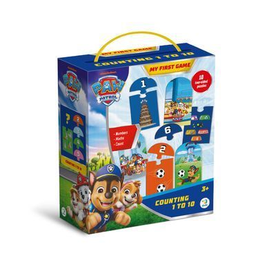 Навчальна гра Paw Patrol "Лічба від 1 до 10" (10 двосторонніх пазлів) Dodo 200621