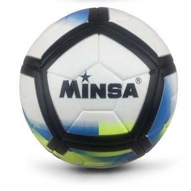 М'яч футбольний Minsa 380 г, розмір 5 (TPU) 9110