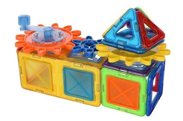 Магнітний конструктор Magnetic Sheet з шестернями (32 ел.) LT9002