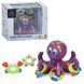 Игра для купания Кольцеброс-осьминог (5 игрушек-колец) 8922