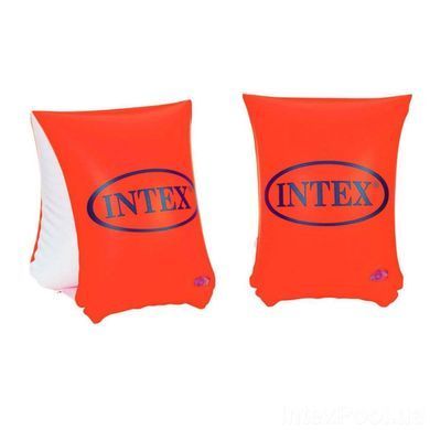 Дитячі нарукавники для плавання Intex 58642 для дітей віком 2 років 23*15 см 2 камери захист Інтекс
