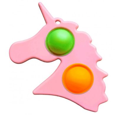 Игрушка детская антистресс Pop It Simple Dimple Unicorn Единорог ANMM-3 Поп Ит вечная пупырка для детей