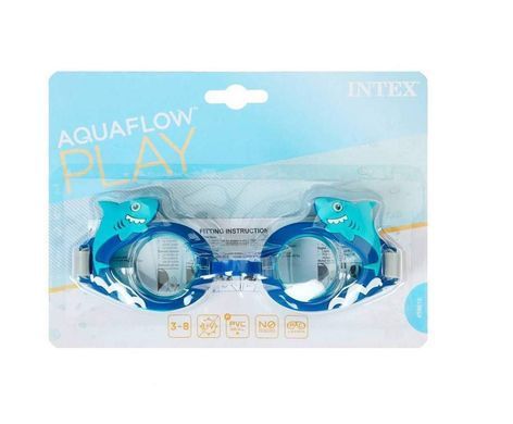 Очки для плаванья Intex 55610, детские, размер S, очки для ныряния, купания, интекс, для детей