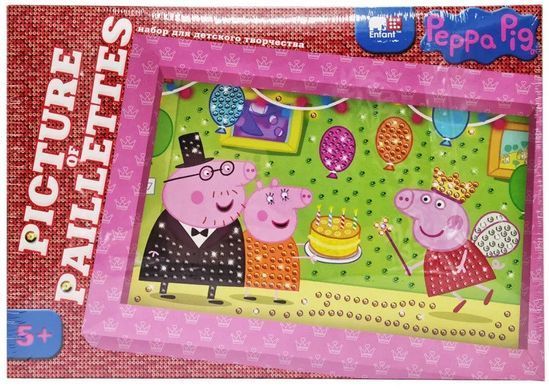 Набор творчества Картина с пайетками (с гвоздиками) Picture of Paillette Danko Toys ФР-00005694