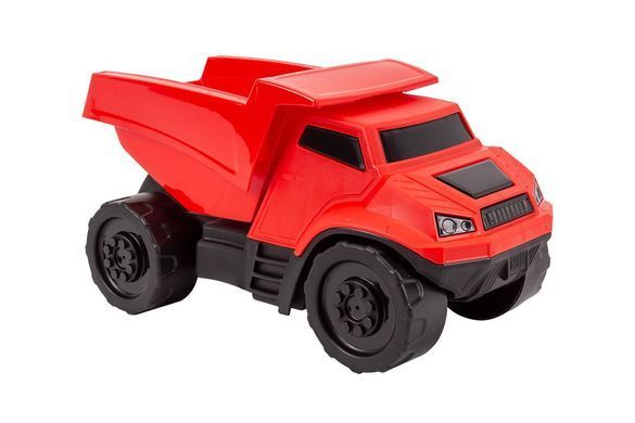 Самосвал ТехноК 8515, детская пластиковая машинка, игрушечный грузовик, игрушка для детей, в песок