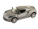 Детская машинка коллекционная Kinsmart Alfa Romeo 4C KT5366w машина металл инерционная открываются двери игруш