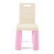 Детский стульчик-табурет Doloni Toys 04690/12 (розово-бежевый)