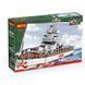 Конструктор Cogo World military Эсминец 7907, советский корабль, крейсер, 760 дет., игрушка, Akov Battleship