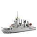 Конструктор Військовий корабель Destroyer Wange 4660 есмінець блоковий 528 деталей пластик дитячий Ванге