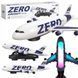 Літак Zero Aircraft з музикою; світлом та рухомим корпусом R04