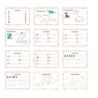 Книжка логическая с карточками, наклейками, фломастерами (англ, пиши-стирай) C 72934