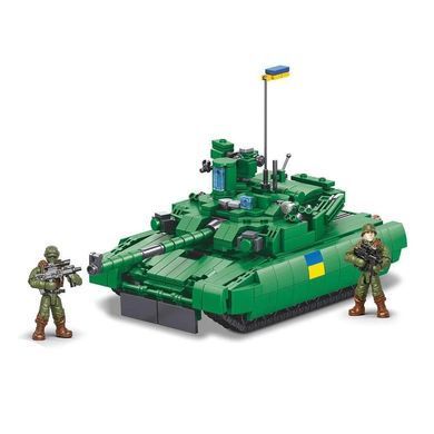 Конструктор Військова техніка ЗСУ БМ Оплот (танк, 1093 дет.) KB 1142