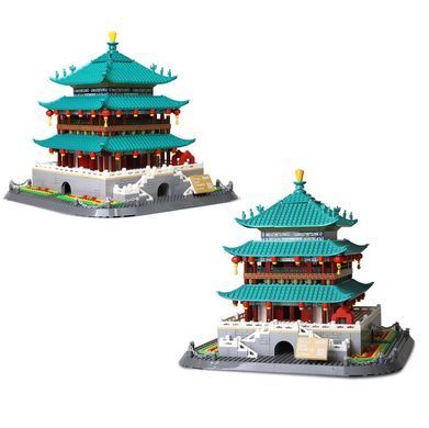 Конструктор Архитектура Xi'an Bell Tower-Shanxi, China (1122 дет.) 6228