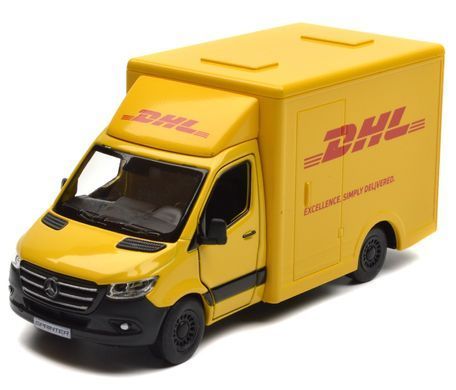 Модель легкова Mercedes-Benz Sprinter (DHL, металева, інерційна) KT5475W