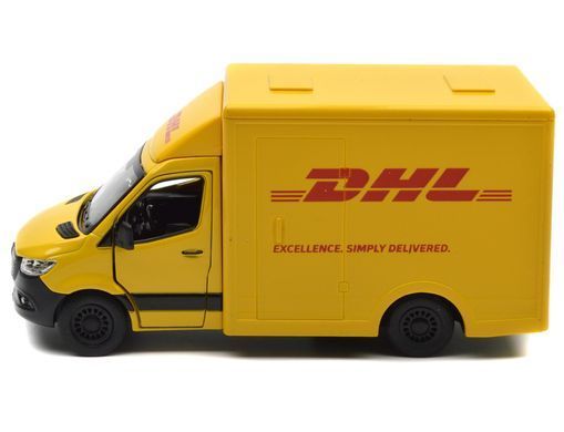 Модель легкова Mercedes-Benz Sprinter (DHL, металева, інерційна) KT5475W