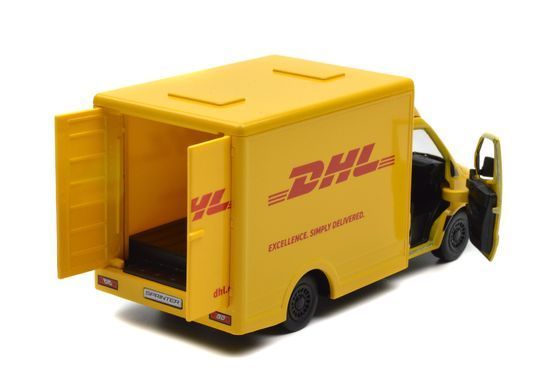 Модель легкова Mercedes-Benz Sprinter (DHL, металева, інерційна) KT5475W