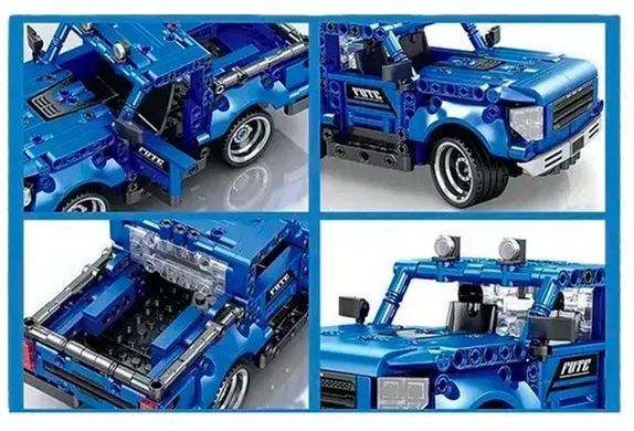 Конструктор на радіокеруванні Racing Пікап (369 pcs) 70006