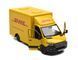 Модель легкова Mercedes-Benz Sprinter (DHL, металева, інерційна) KT5475W