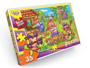 М'які пазли "Три поросяти" 35 елементів с.10 Danko Toys S35-10-10