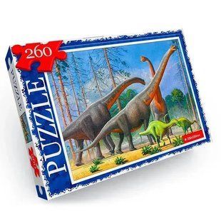 Класичний дитячий пазл "Динозаври " 260 ел. с.13 Danko Toys C260-13-06