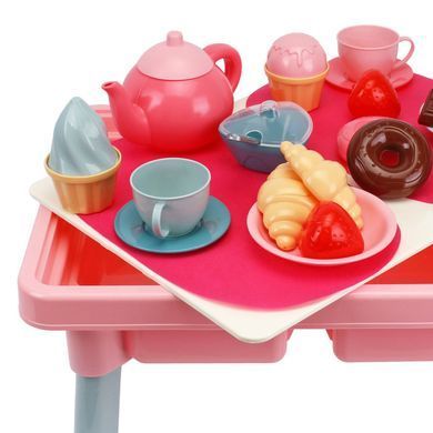 Іграшка Столик з чайним набором ТехноК (Tea table, 26 аксесуарів) 2246