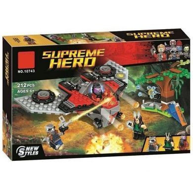 Конструктор Supreme Hero Нападение Тазерфейса/Шокерфейса (212 дет.) 10743
