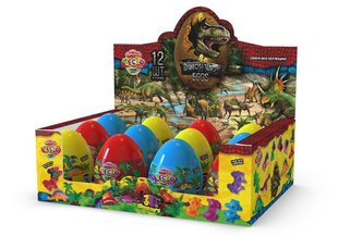 Тесто для лепки Master Do Dinosaurs EGGS Danko Toys TMD-08-01 яйцо динозавра набор детского творчества детей