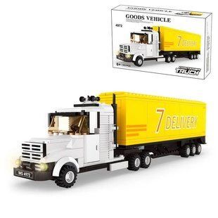Конструктор Goods Vehiclel Жовта вантажівка (Container Truck, 333 дет.) 4972