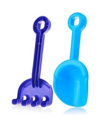 Песочный набор №1 Doloni Toys 013555/5, ведро, лопатка, грабли, лейка, игрушка Долони, для игр с песком
