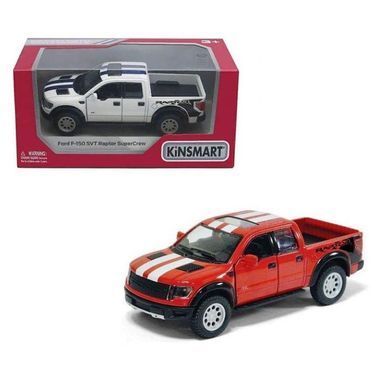 Модель пикап Kinsmart Ford F-150 SVT Raptor-Supercrew (2013) 5'' KT5365FW
