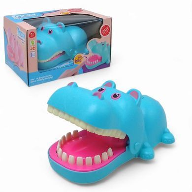 Настольная игра Зубастик Бегемот (звук, на батарейках) 6884