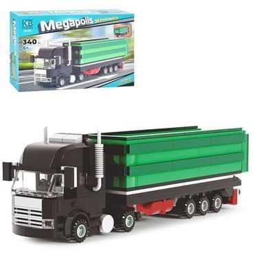 Конструктор машина с прицепом Limo Toy (фура зерновоз, 340 дет.) KB 6002