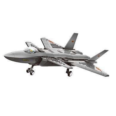 Конструктор Wange Винищувач 4003, Air Force, літак, 290 деталей, блоковий, іграшка