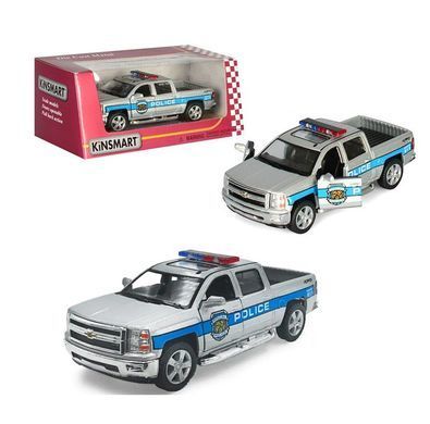 Модель пікап Kinsmart Chevrolet Silverado (Police/Firefighter ) 5'' KT5381WPR
