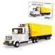 Конструктор Goods Vehiclel Желтый грузовик (Container Truck, 333 дет.) 4972