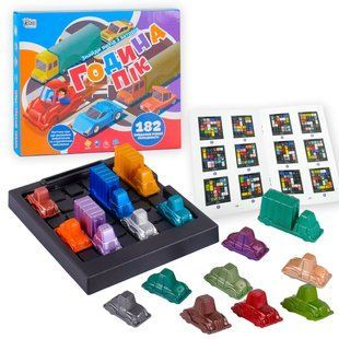 Развивающая игра "Час пик" 4FUN Game Club (машинки, парковка поле) UKB-B 0035