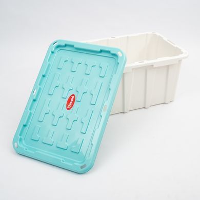 Контейнер для зберігання Doloni Toys, 01572, з кришкою, 109 л., великий пластиковий бокс, ящик, органайзер, короб, скриня, корзина