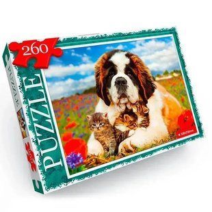 Класичний дитячий пазл "Найкращі друзі" 260 ел. с.13 Danko Toys C260-13-08
